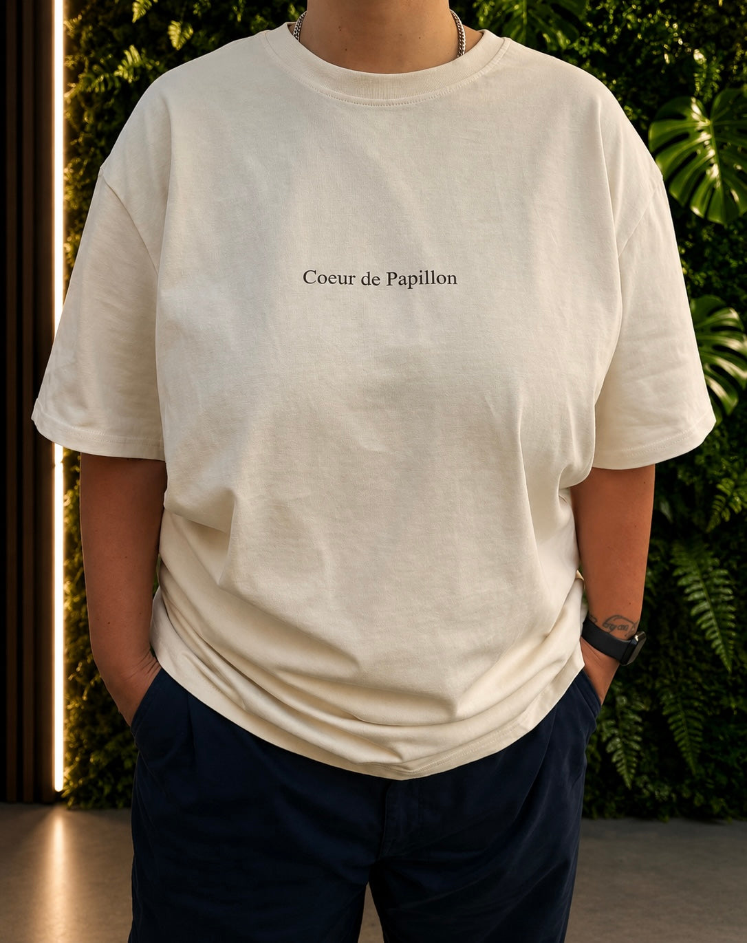 T-shirt Oversize Beige