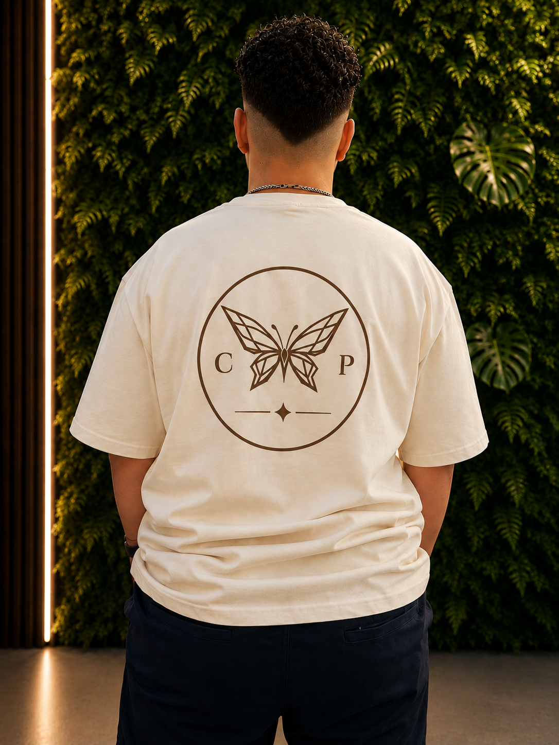 T-shirt Oversize Beige