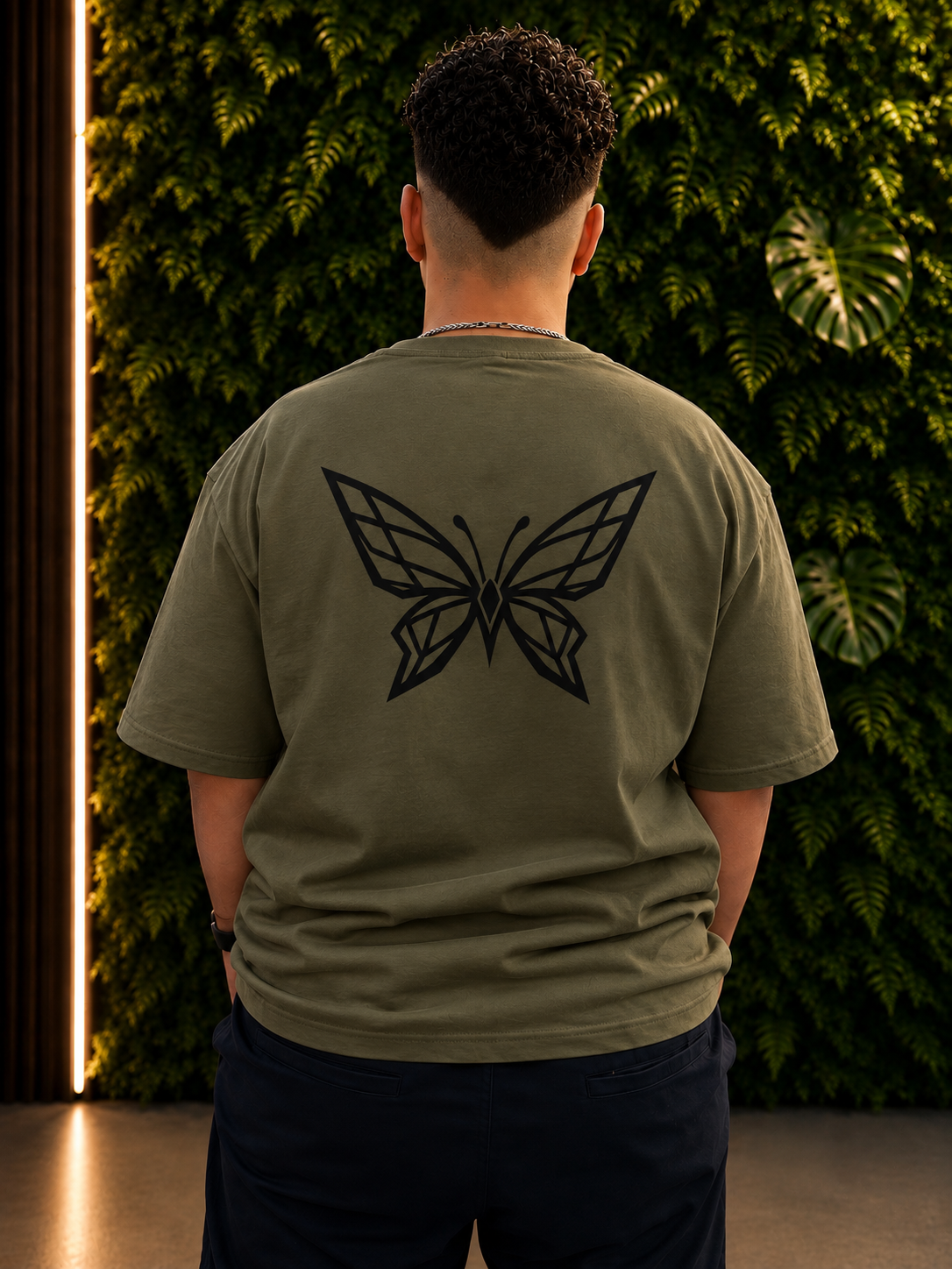 T-shirt Oversize Kaki